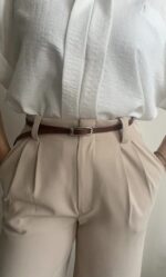 کمربند باریک یک سانت در رنگبندی - Image 2