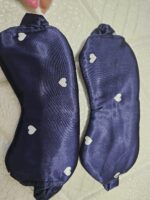 چشمبند قلبی سورمه ای