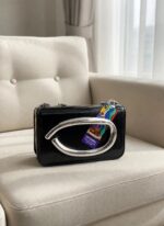 کیف زنانه زارا دوشی طلایی و نقره ای - Image 2