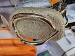کیف نگینی زارا طلایی نقره ای مشکی خاص - تصویر 3