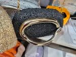 کیف نگینی زارا طلایی نقره ای مشکی خاص - تصویر 2
