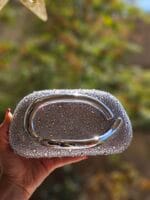 کیف نگینی زارا طلایی نقره ای مشکی خاص - تصویر 9